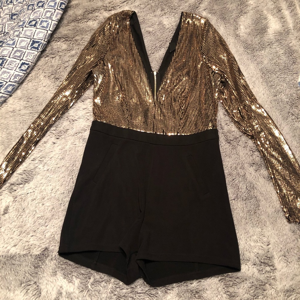 Sequin Romper